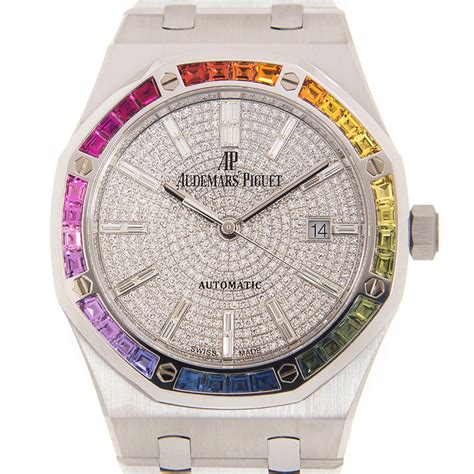 audemars piguet diamond watches|audemars piguet full diamond price.